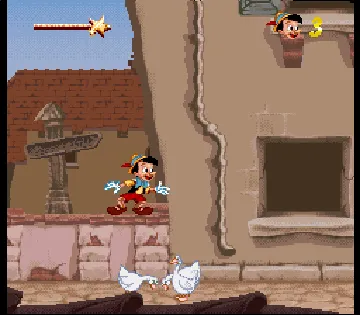 Pinocchio (USA) screen shot game playing